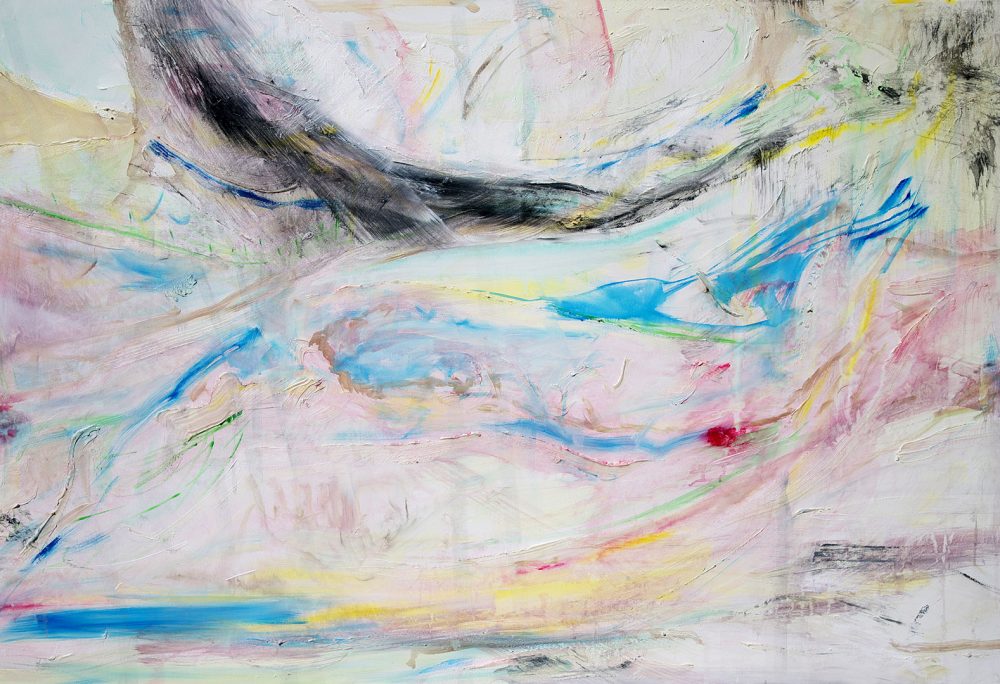 1 2020-64 Vientos del Sur Acrilico sobre tela 132 x 194 cm año 2020