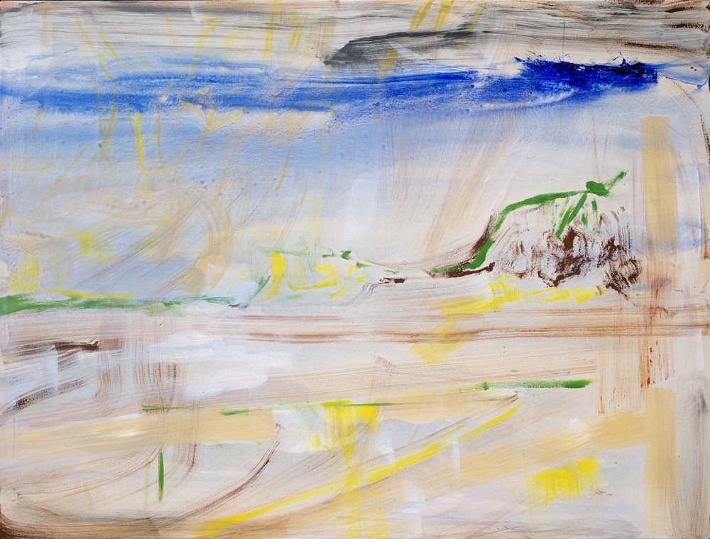 4 Sugerencia ambigua acrilico sobre tela 93 x 123 cm año 2020